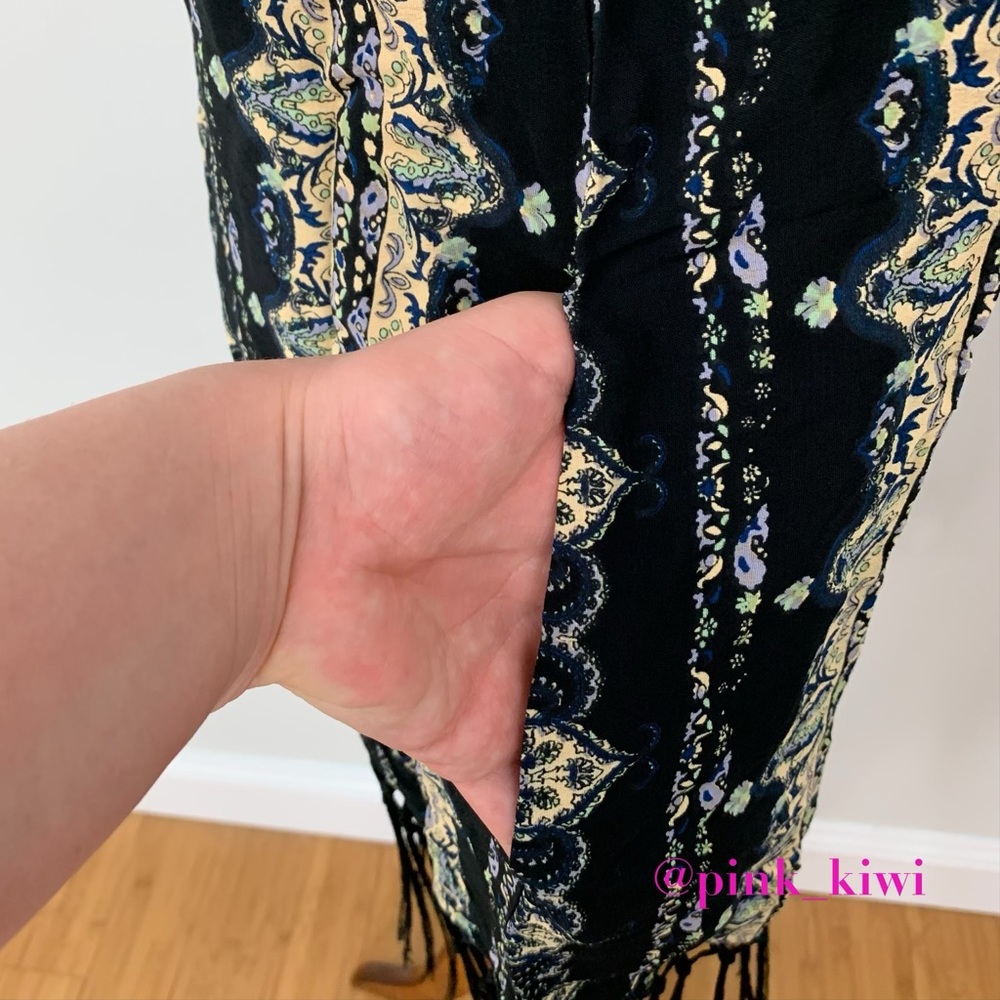 Cleobella Mia Printed Fringe Romper - Picture 6 of 12